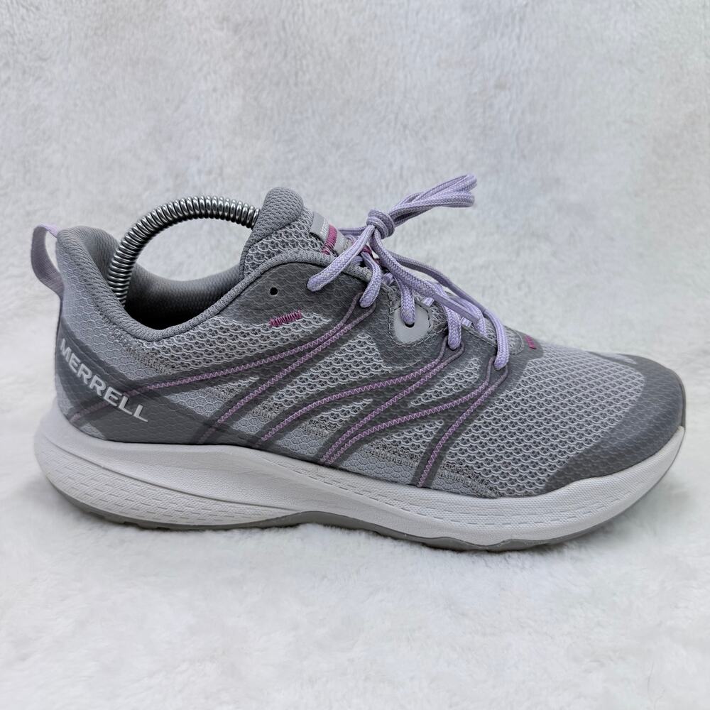 Merrell Bravada 2 Womens Athletic Shoes Gray Purple Size 10 Hiking Trail Sneaker
